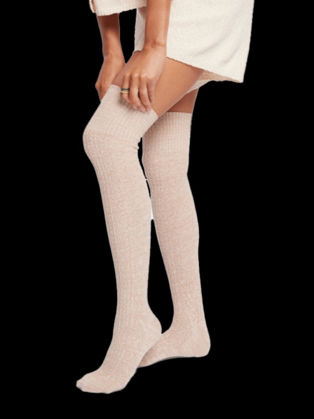 NWT Pudus Over The Knee Socks